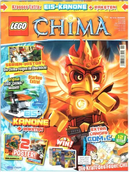 LEGENDS OF CHIMA Magazine 2014 Issue 11 (German)
