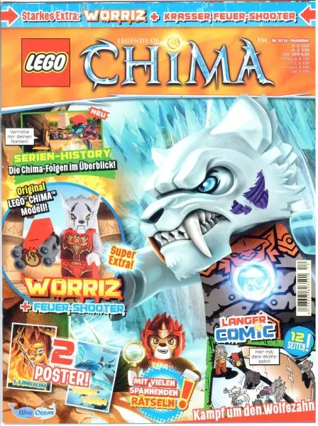 LEGENDS OF CHIMA Magazine 2014 Issue 12 (German)