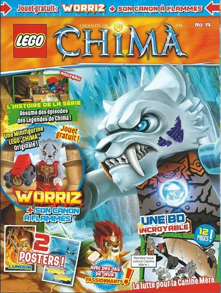 LEGENDS OF CHIMA Magazine 2014 Issue 14 (French)