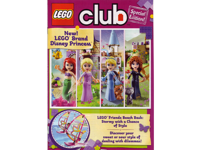 LEGO Club Magazine 2014 Disney Princess Special Edition