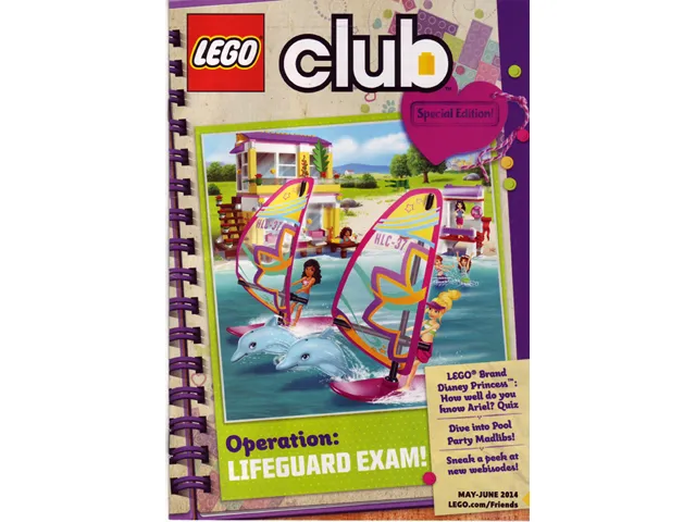 LEGO Club Magazine 2014 Friends Special Edition May - June