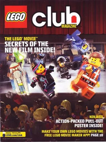 Lego Club Magazine 2014 January - February