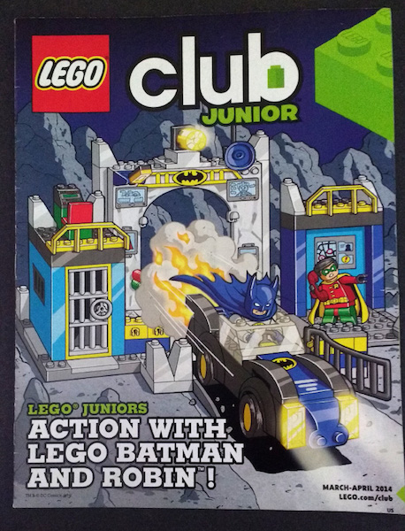 Lego Club Junior Magazine 2014 March - April