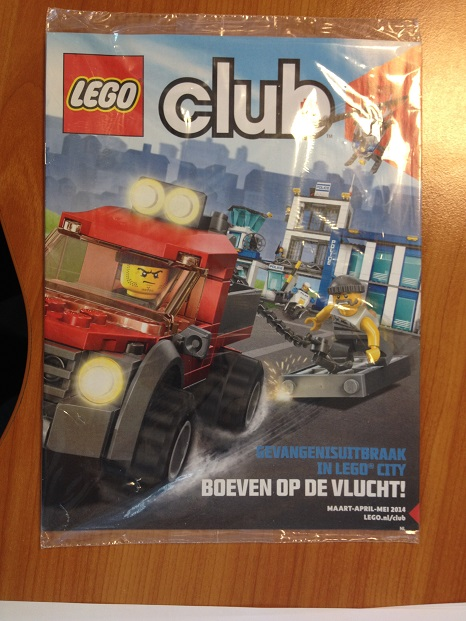 Lego Club Magazine (Dutch) 2014 March - April - May
