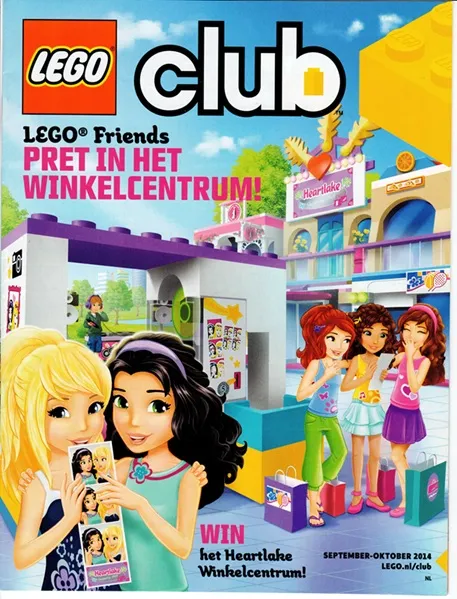 LEGO Club Magazine 2014 Friends September - October (Dutch)
