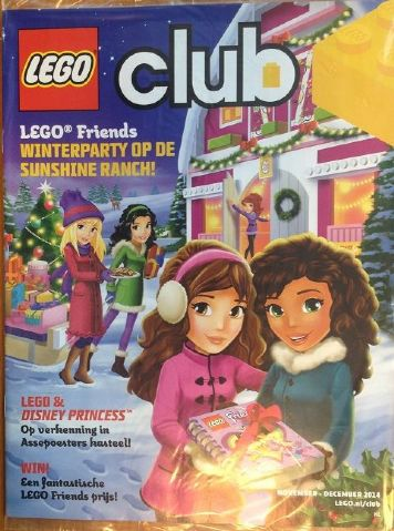 Lego Club Magazine Girls (Dutch) 2014 November - December