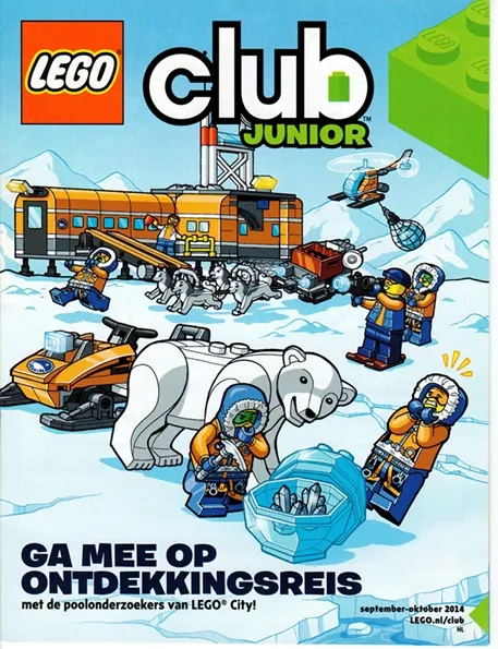 LEGO Club Junior Magazine (Dutch) 2014 September - October