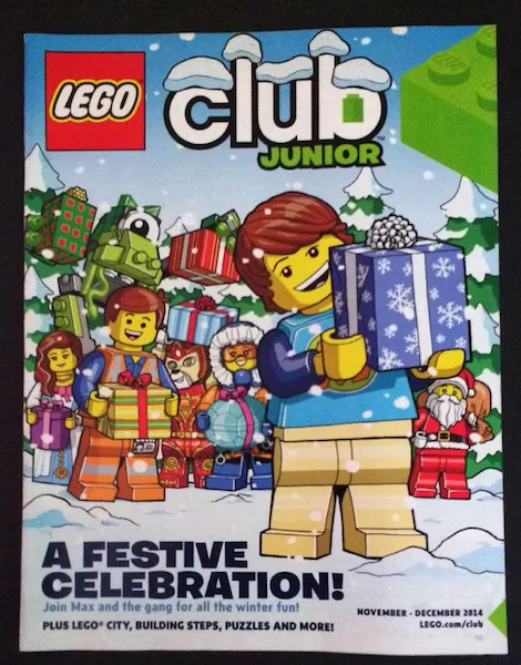 Lego Club Junior Magazine 2014 November - December