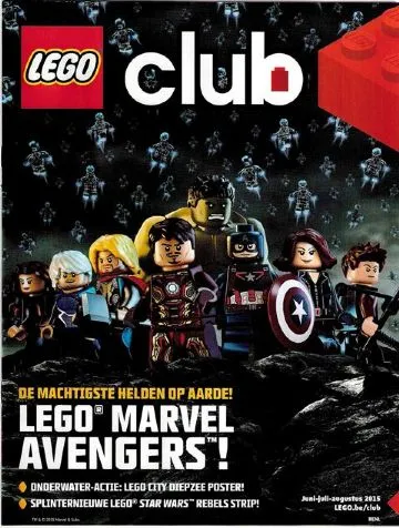 Lego Club Magazine (Belgium) 2015 June - July - August