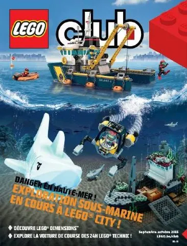 Lego Club Magazine (Belgium) 2015 September - October