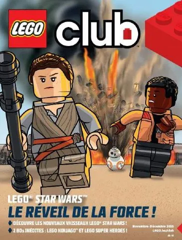 Lego Club Magazine (Belgium) 2015 November - December