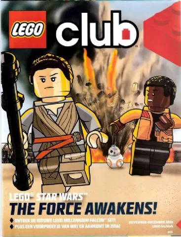 Lego Club Magazine (Belgium) 2015 November - December