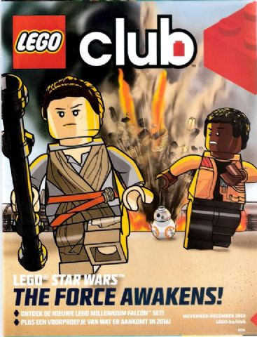 Lego Club Magazine (Belgium) 2015 November - December