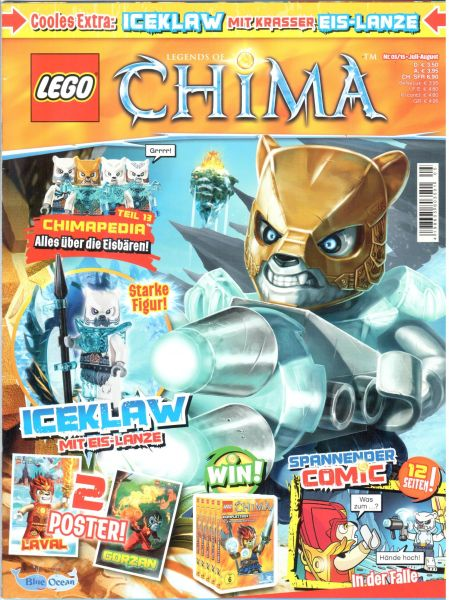 LEGENDS OF CHIMA Magazine 2015 Issue 5 (German)