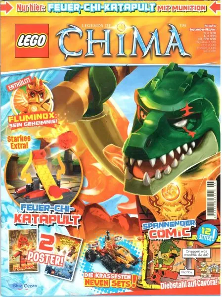 LEGENDS OF CHIMA Magazine 2015 Issue 6 (German)
