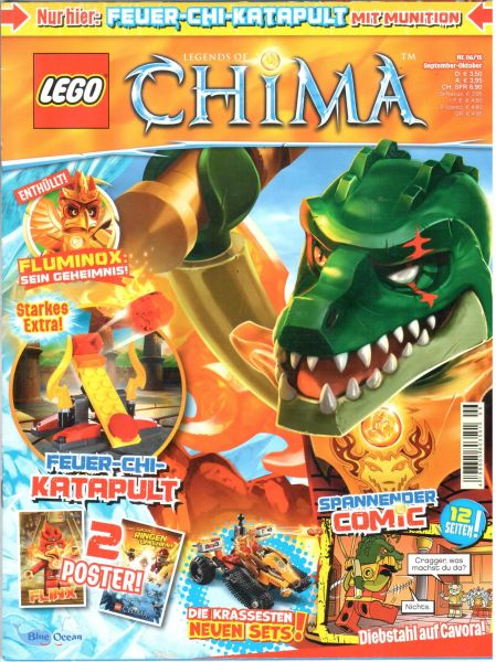 LEGENDS OF CHIMA Magazine 2015 Issue 6 (German)