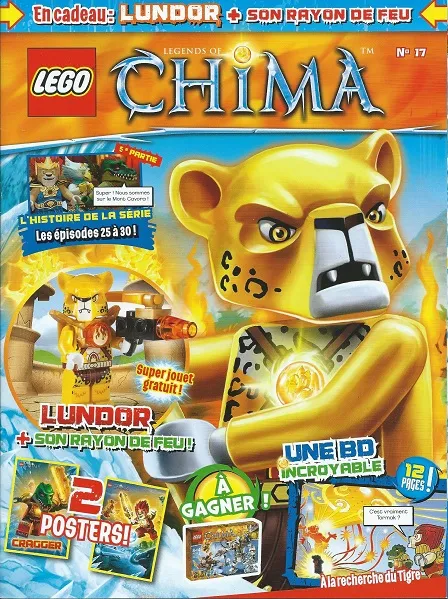 LEGENDS OF CHIMA Magazine 2015 Issue 17 (French)