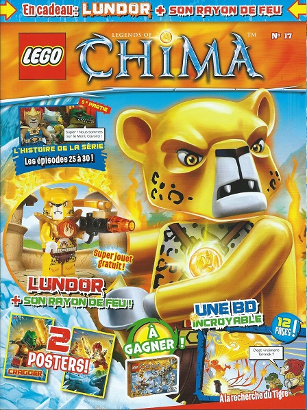 LEGENDS OF CHIMA Magazine 2015 Issue 17 (French)