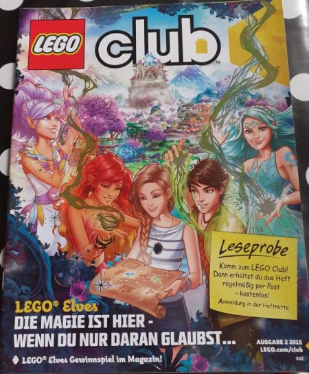 LEGO Club Magazine 2015 Elves Issue 2 (German)
