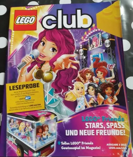 LEGO Club Magazine 2015 Friends Issue 3 (German)