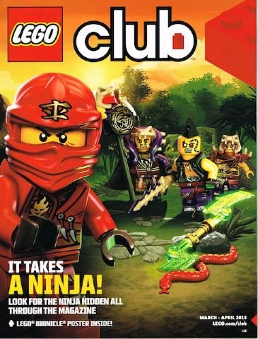 Lego Magazine 2015 Mar - Apr (Club Edition) (WO# 6861)