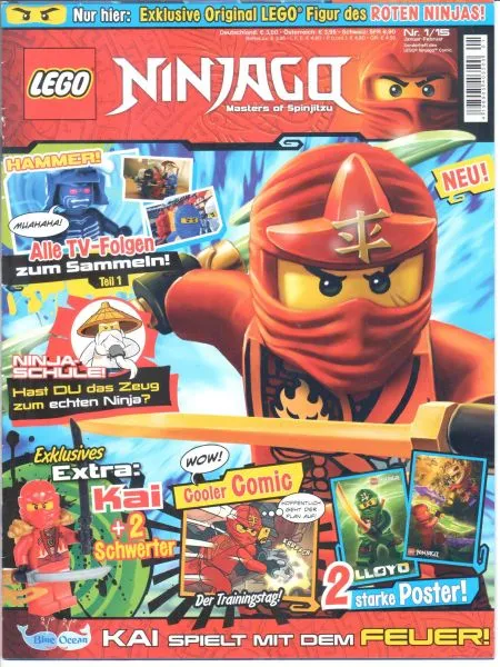 NINJAGO Magazine 2015 Issue 1 (German)