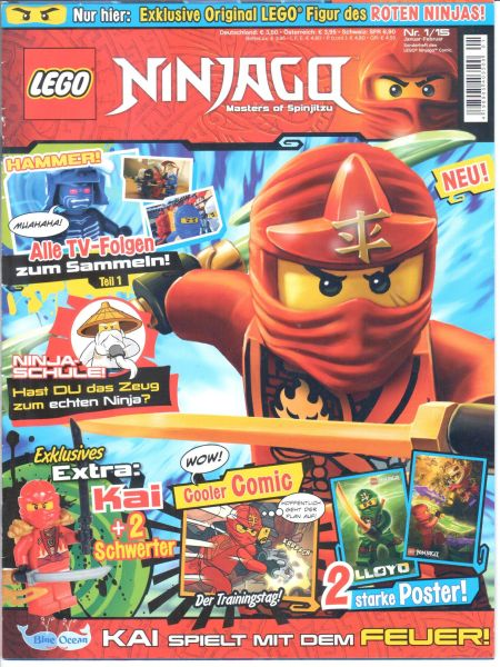 NINJAGO Magazine 2015 Issue 1 (German)