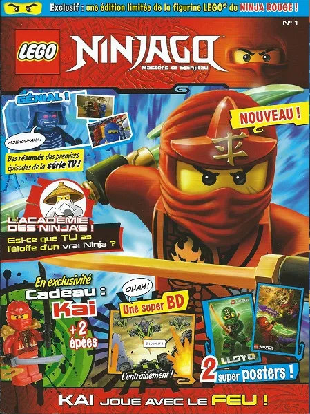 NINJAGO Magazine 2015 Issue 1 (French)