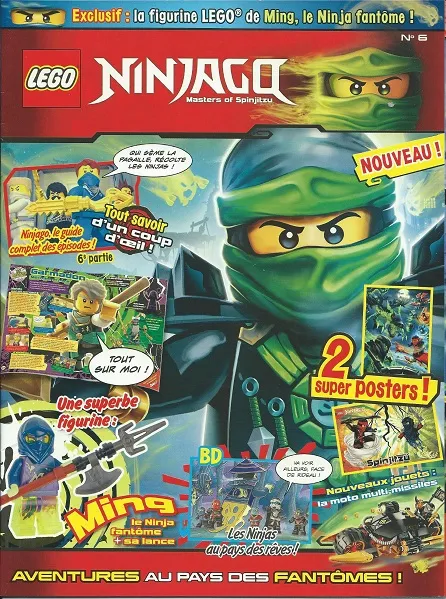 NINJAGO Magazine 2015 Issue 6 (French)