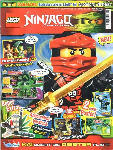 NINJAGO Magazine 2015 Issue 8 (German)