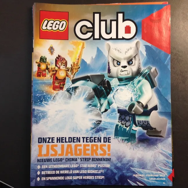 Lego Club Magazine (Dutch) 2015 January - February