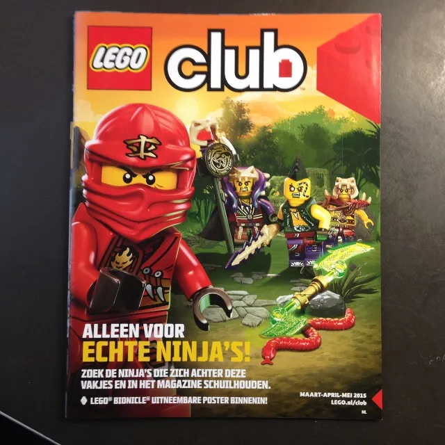 Lego Club Magazine (Dutch) 2015 March April May