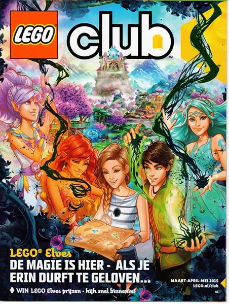 LEGO Club Magazine 2015 Elves March - May (Dutch)