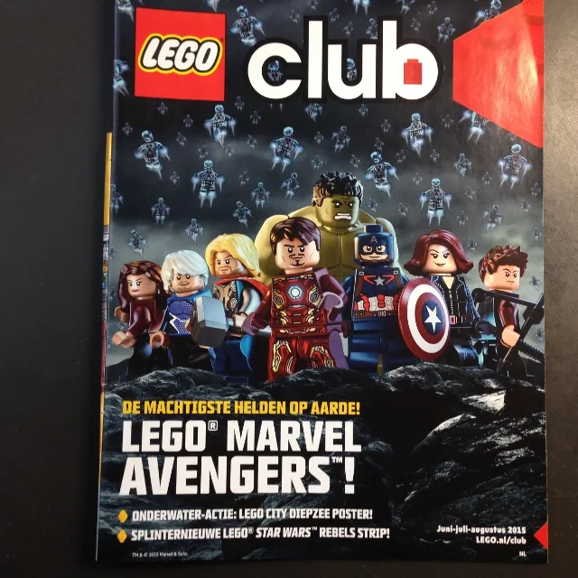 Lego Club Magazine (Dutch) 2015 June July August