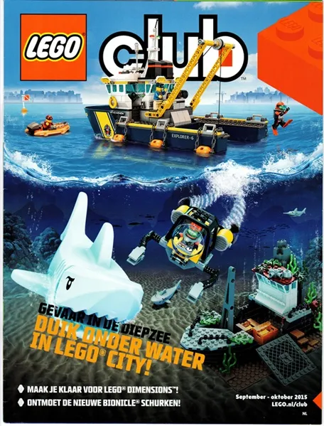 LEGO Club Magazine (Dutch) 2015 September - October