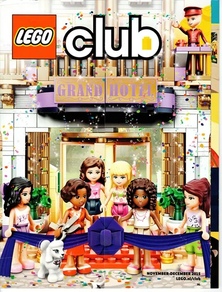 LEGO Club Magazine 2015 Friends November - December (Dutch)