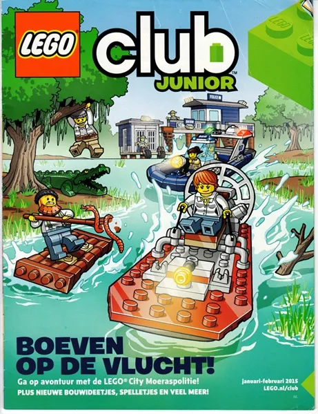 LEGO Club Junior Magazine (Dutch) 2015 January - February