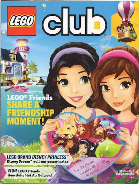 Lego Club Magazine Girls (UK & Ireland) 2015 Issue 1