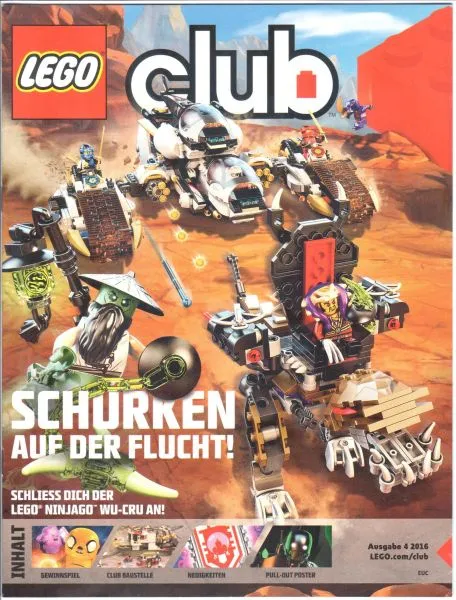 LEGO Club Magazine 2016 Issue 4 (German)