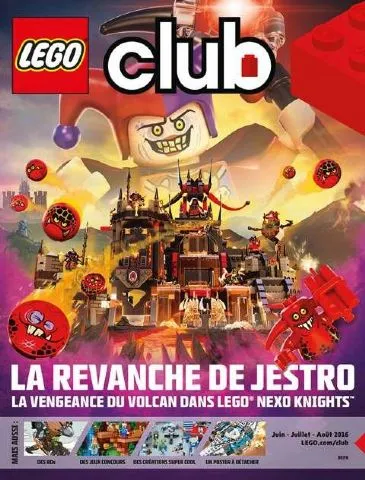 LEGO Club Magazine 2016 June - August (French)