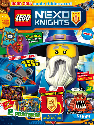 NEXO KNIGHTS Magazine 2016 Issue 6 (Dutch)