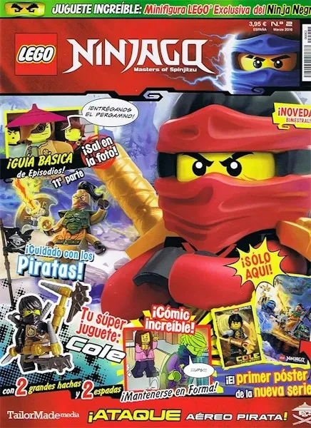 NINJAGO Magazine 2016 Issue 2 (Spanish)