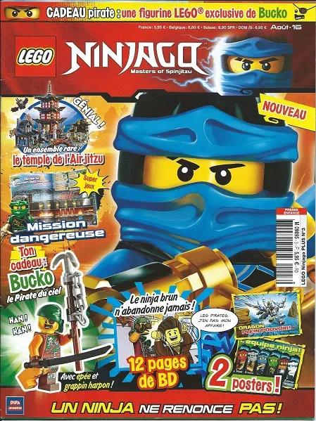 NINJAGO Magazine 2016 Issue 3 Plus (French)