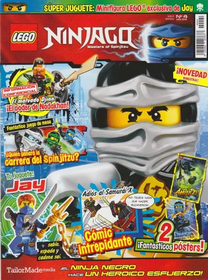 NINJAGO Magazine 2016 Issue 4 (Spanish)