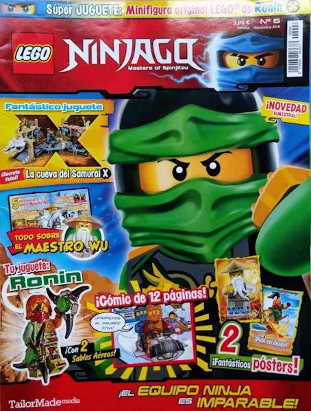 NINJAGO Magazine 2016 Issue 6 (Spanish)