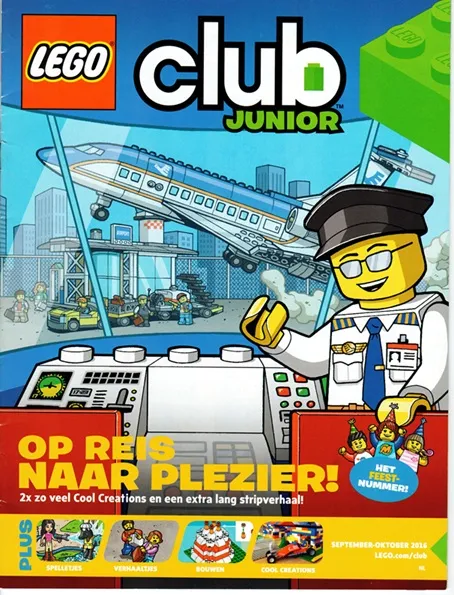 LEGO Club Junior Magazine (Dutch) 2016 September - October