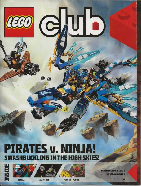 LEGO Club Magazine 2016 March - April (WOR 5637)