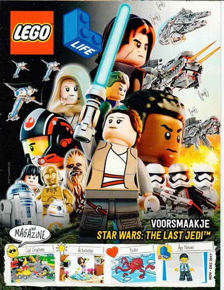 LEGO Life Magazine 2017 Issue 5 November - December (Dutch)