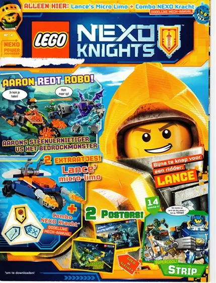 NEXO KNIGHTS Magazine 2017 Issue 4 (Dutch)