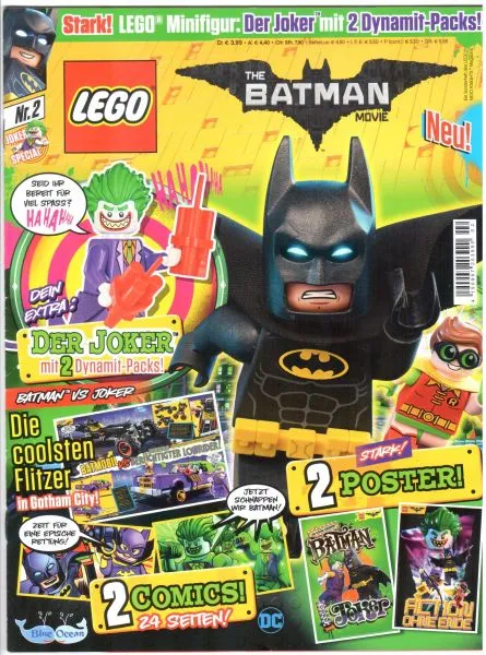 The LEGO Batman Movie Magazine 2017 Issue 2 (German)